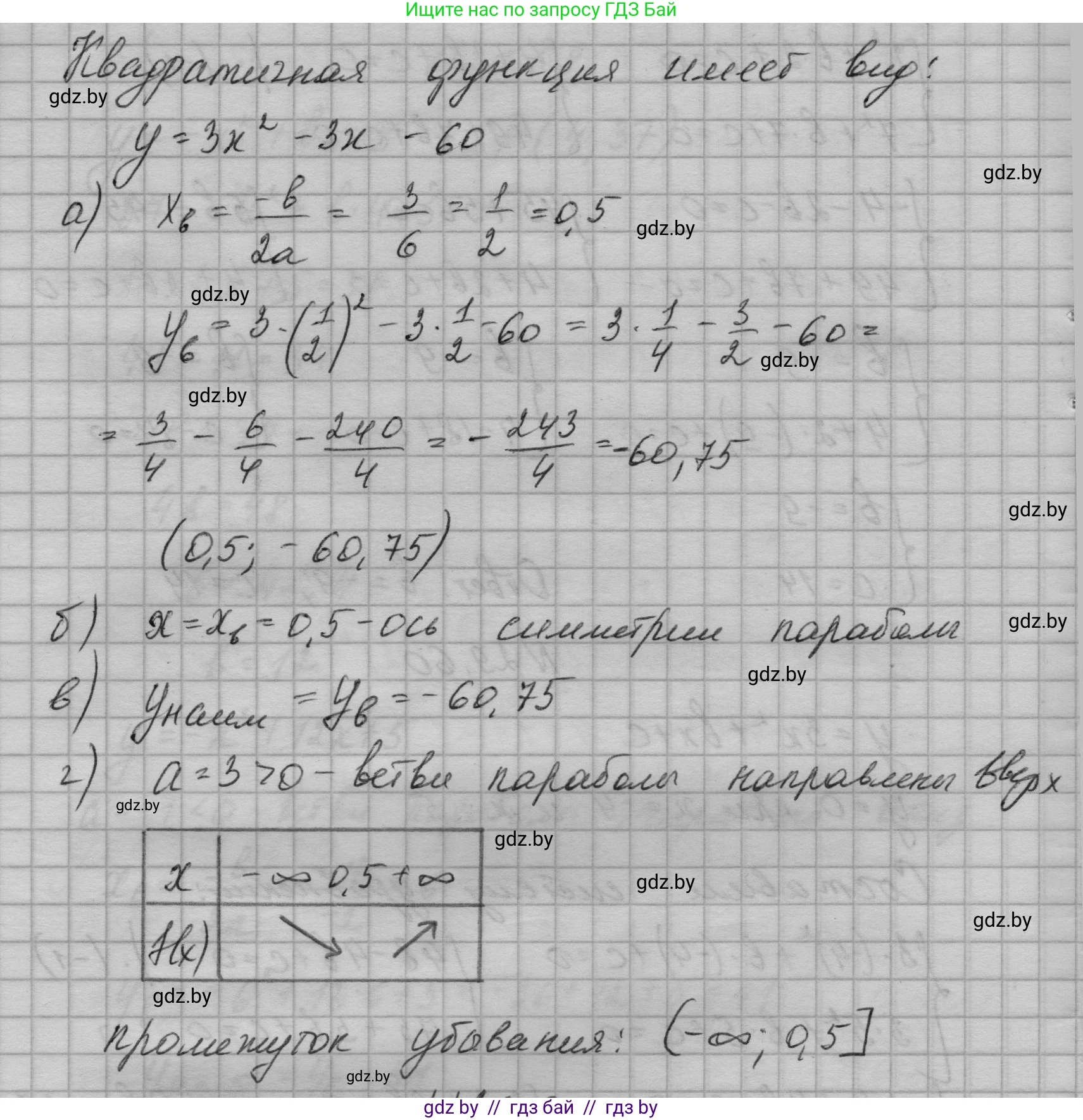 Алгебра, 7-9 класс Сборник задач, авторы: Арефьева Ирина Глебовна, Пирютко Ольга Николаевна, издательство Народная асвета, Минск, 2020, страница 139, номер 29.60, Решение (продолжение 2)