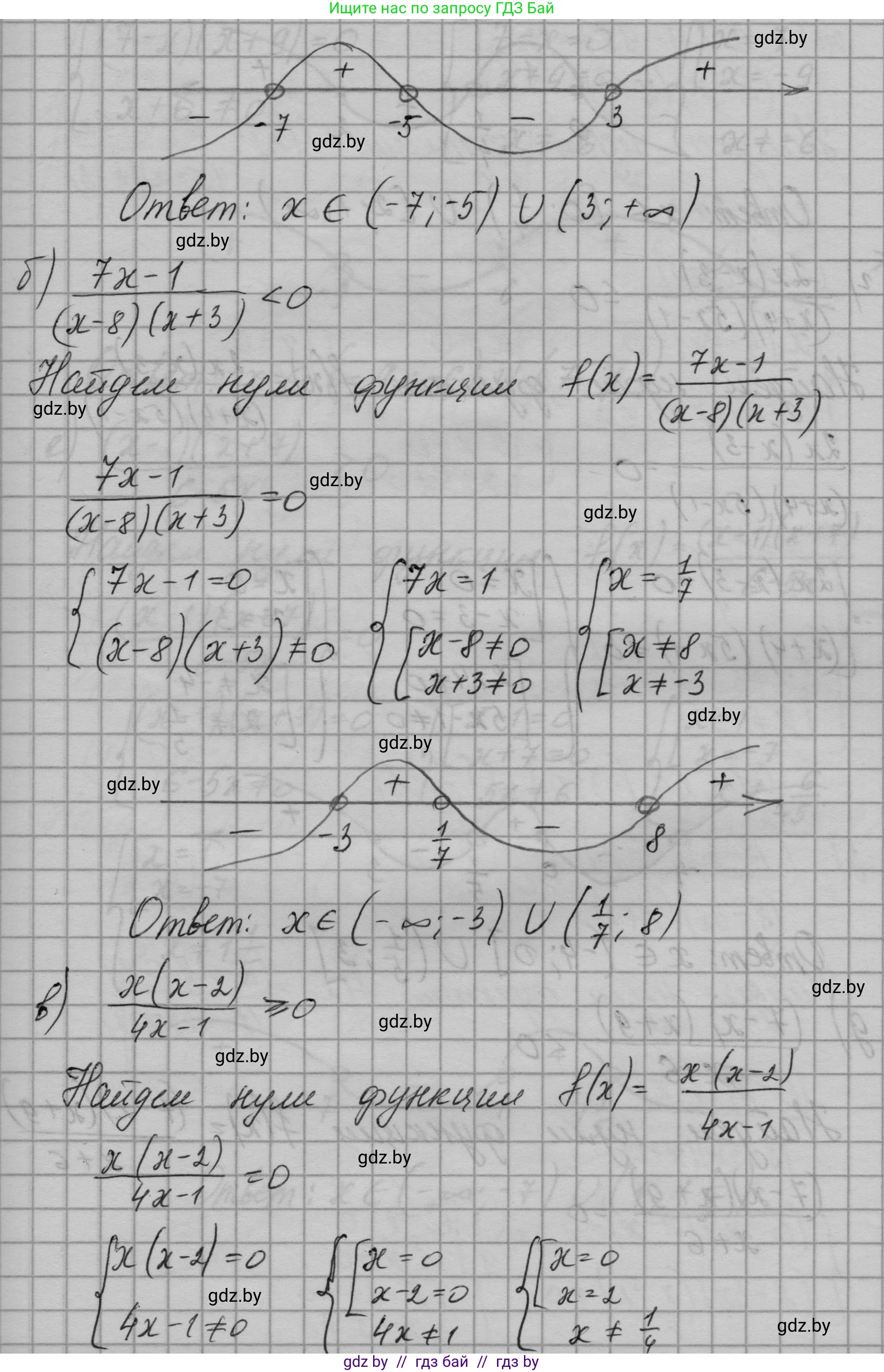 Алгебра, 7-9 класс Сборник задач, авторы: Арефьева Ирина Глебовна, Пирютко Ольга Николаевна, издательство Народная асвета, Минск, 2020, страница 191, номер 38.4, Решение (продолжение 2)