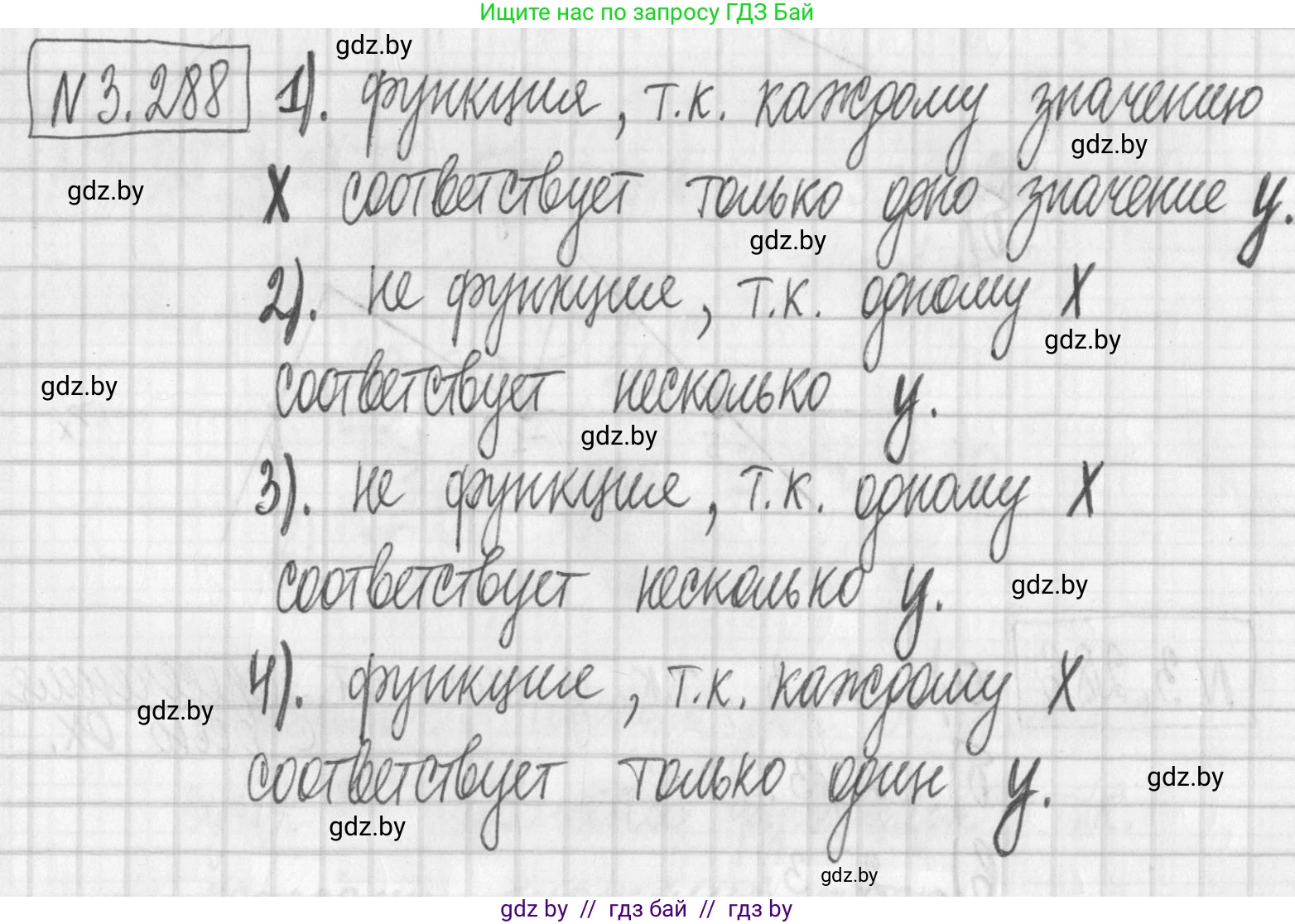 Алгебра, 7 класс Учебник, авторы: Арефьева Ирина Глебовна, Пирютко Ольга Николаевна, издательство Народная асвета, Минск, 2022, зелёного цвета, страница 222, номер 3.288, Решение