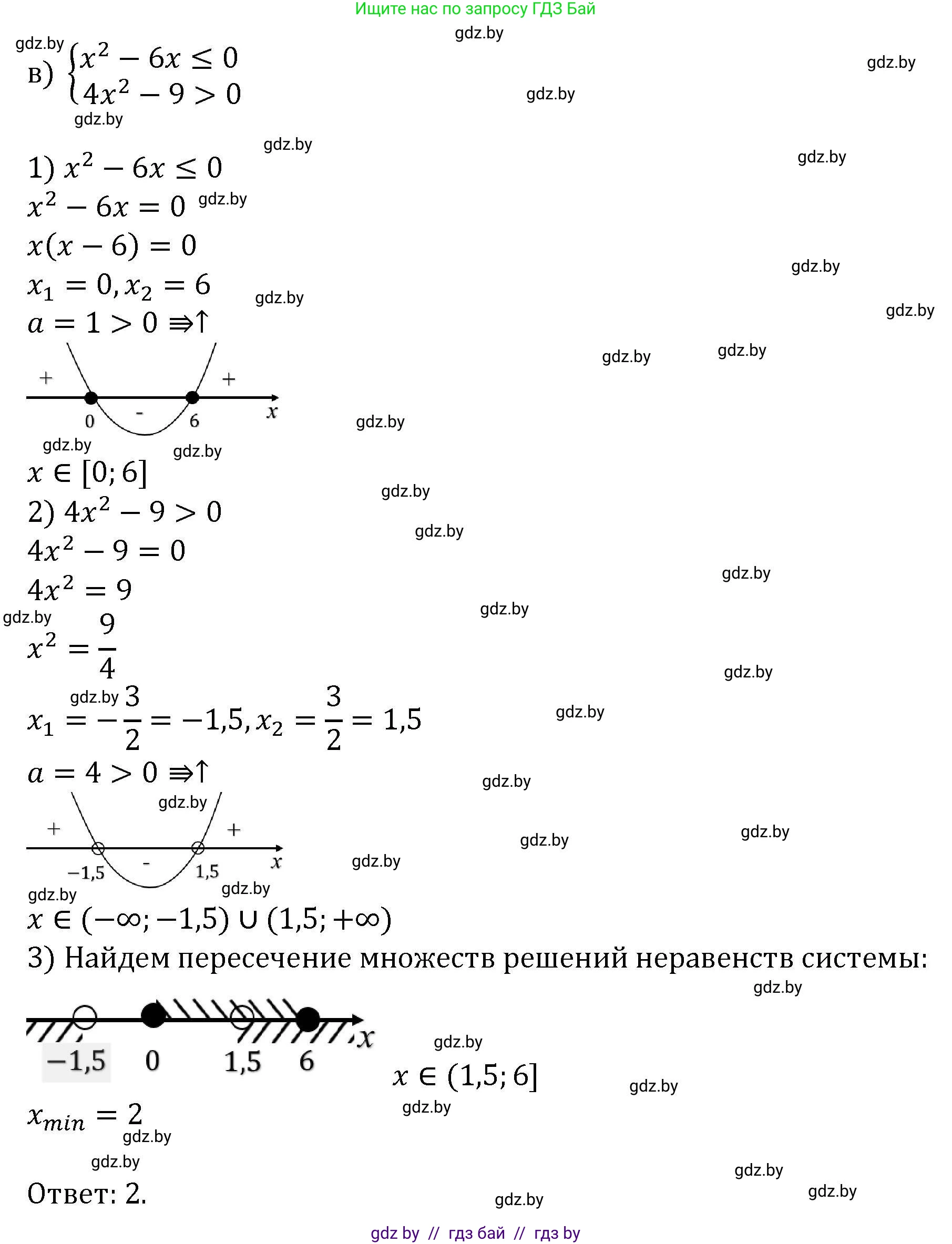 Алгебра, 8 класс Учебник, авторы: Арефьева Ирина Глебовна, Пирютко Ольга Николаевна, издательство Адукацыя i выхаванне, Минск, 2024, бирюзового цвета, страница 207, номер 3.204, Решение (продолжение 3)