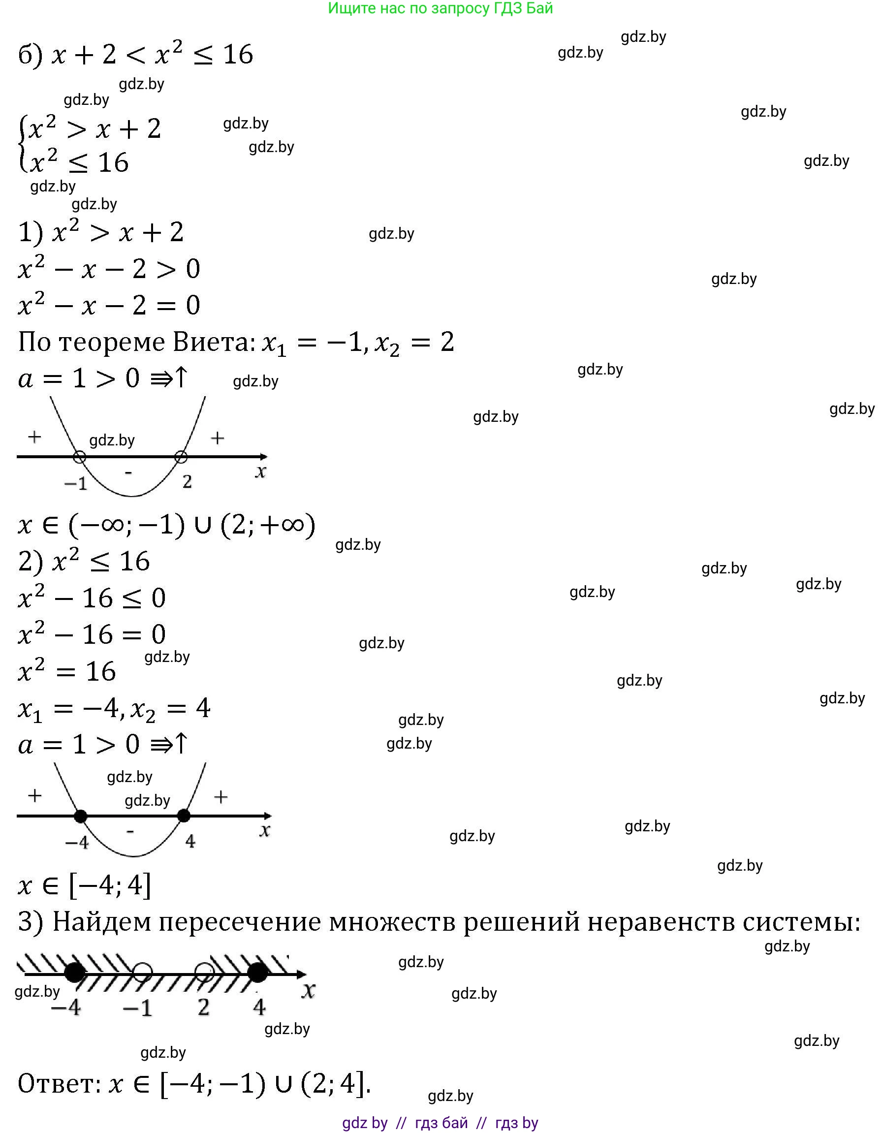Алгебра, 8 класс Учебник, авторы: Арефьева Ирина Глебовна, Пирютко Ольга Николаевна, издательство Адукацыя i выхаванне, Минск, 2024, бирюзового цвета, страница 209, номер 3.227, Решение (продолжение 2)