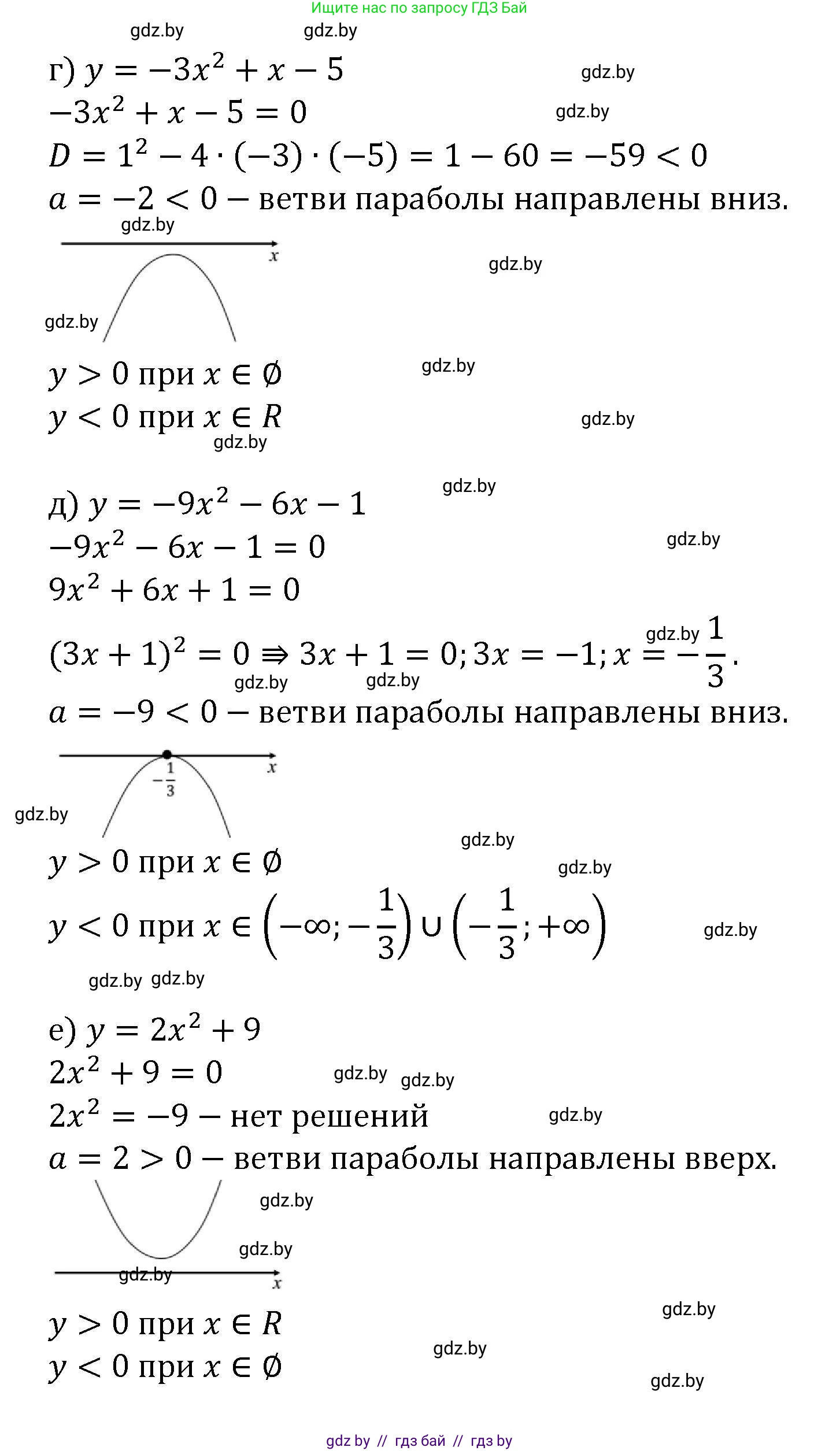 Алгебра, 8 класс Учебник, авторы: Арефьева Ирина Глебовна, Пирютко Ольга Николаевна, издательство Адукацыя i выхаванне, Минск, 2024, бирюзового цвета, страница 186, номер 3.97, Решение (продолжение 2)