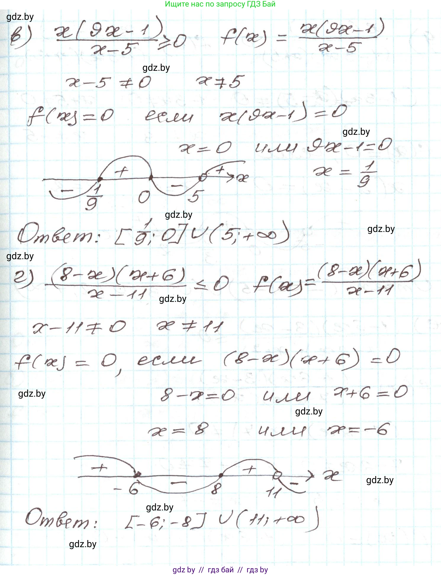 Алгебра, 9 класс Учебник, авторы: Арефьева Ирина Глебовна, Пирютко Ольга Николаевна, издательство Народная асвета, Минск, 2019, голубого цвета, страница 197, номер 3.195, Решение (продолжение 2)