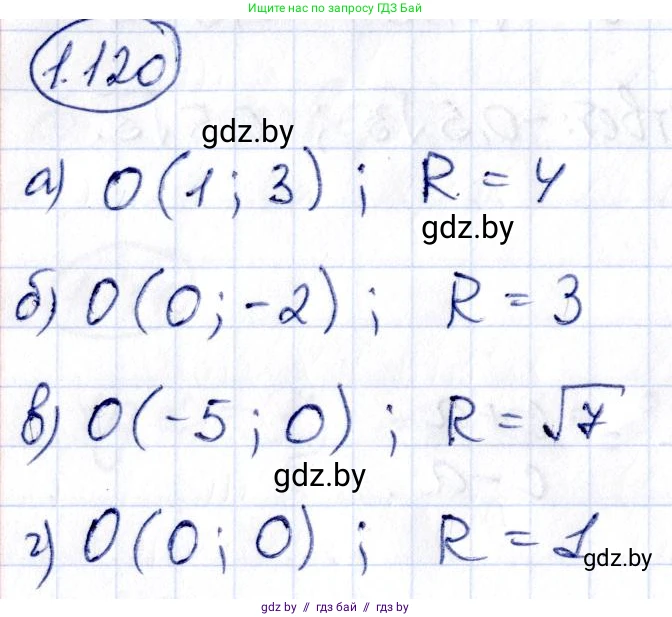 Алгебра, 10 класс Учебник, авторы: Арефьева Ирина Глебовна, Пирютко Ольга Николаевна, издательство Народная асвета, Минск, 2019, голубого цвета, страница 45, номер 1.120, Решение