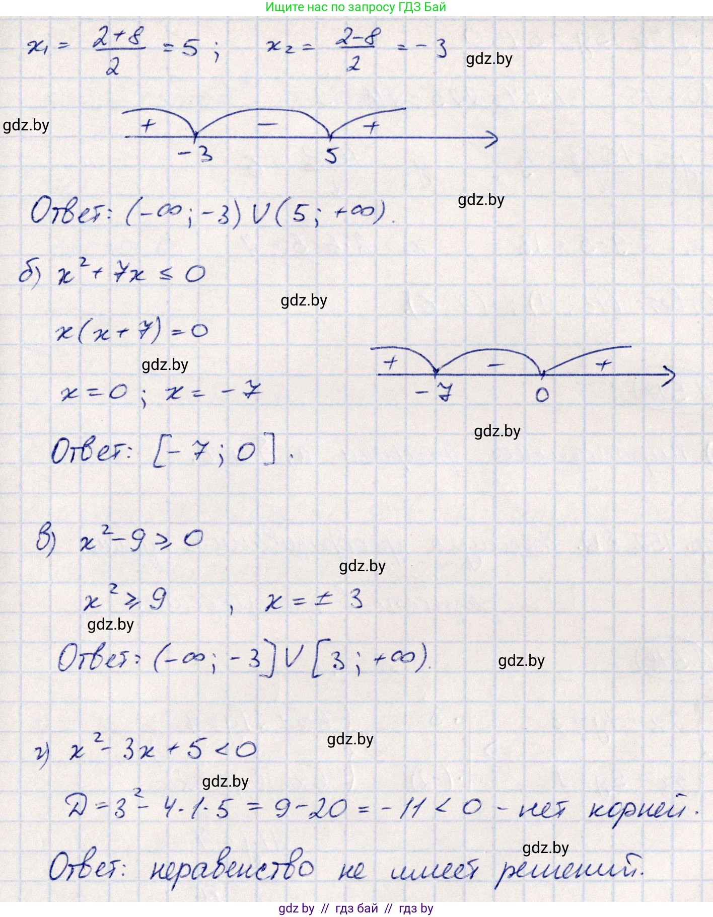 Алгебра, 10 класс Учебник, авторы: Арефьева Ирина Глебовна, Пирютко Ольга Николаевна, издательство Народная асвета, Минск, 2019, голубого цвета, страница 152, номер 1.515, Решение (продолжение 2)