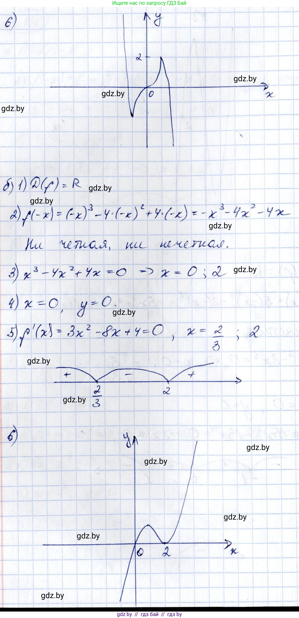 Алгебра, 10 класс Учебник, авторы: Арефьева Ирина Глебовна, Пирютко Ольга Николаевна, издательство Народная асвета, Минск, 2019, голубого цвета, страница 264, номер 3.139, Решение (продолжение 2)