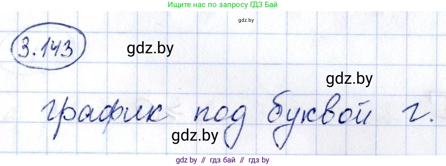 Алгебра, 10 класс Учебник, авторы: Арефьева Ирина Глебовна, Пирютко Ольга Николаевна, издательство Народная асвета, Минск, 2019, голубого цвета, страница 264, номер 3.143, Решение