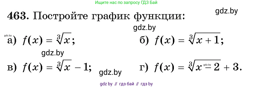 Алгебра, 11 класс Учебник, авторы: Арефьева Ирина Глебовна, Пирютко Ольга Николаевна, издательство Народная асвета, Минск, 2020, бирюзового цвета, страница 228, номер 463, Условие