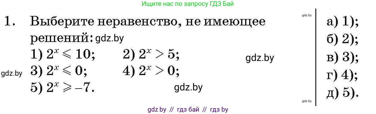 Алгебра, 11 класс Учебник, авторы: Арефьева Ирина Глебовна, Пирютко Ольга Николаевна, издательство Народная асвета, Минск, 2020, бирюзового цвета, страница 250, номер 1, Условие