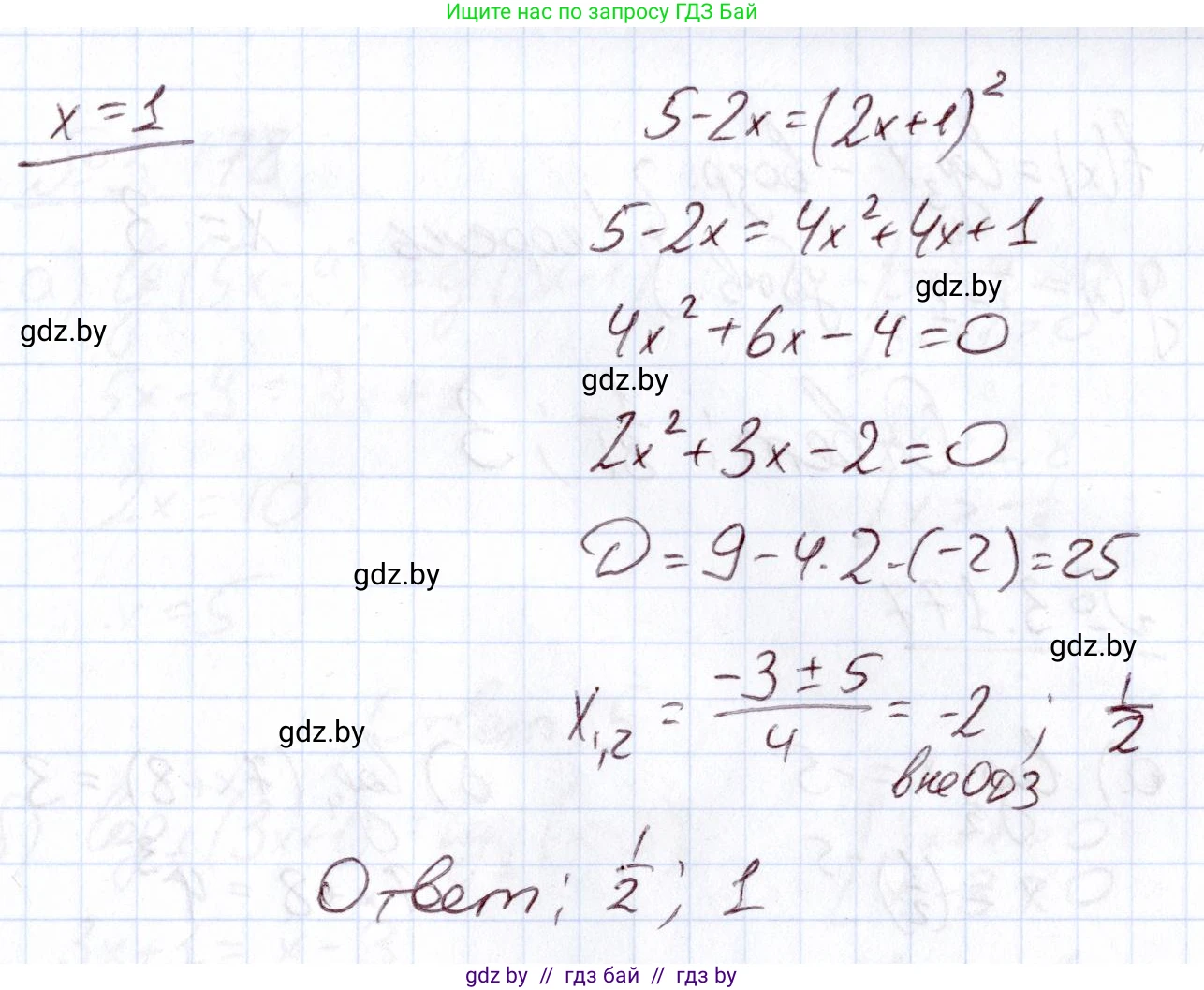 Алгебра, 11 класс Учебник, авторы: Арефьева Ирина Глебовна, Пирютко Ольга Николаевна, издательство Народная асвета, Минск, 2020, бирюзового цвета, страница 143, номер 3.175, Решение (продолжение 2)