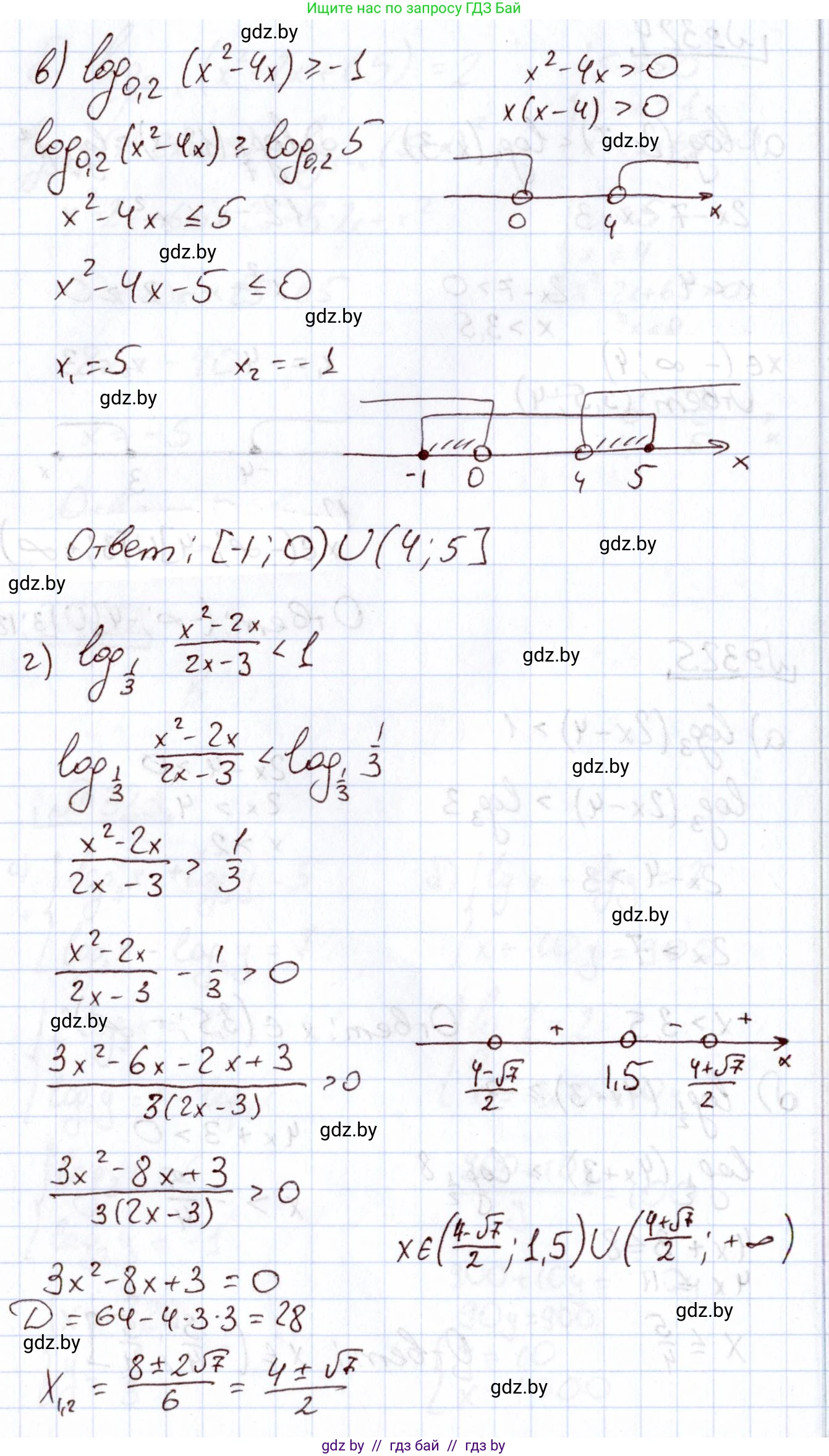 Алгебра, 11 класс Учебник, авторы: Арефьева Ирина Глебовна, Пирютко Ольга Николаевна, издательство Народная асвета, Минск, 2020, бирюзового цвета, страница 207, номер 325, Решение (продолжение 2)