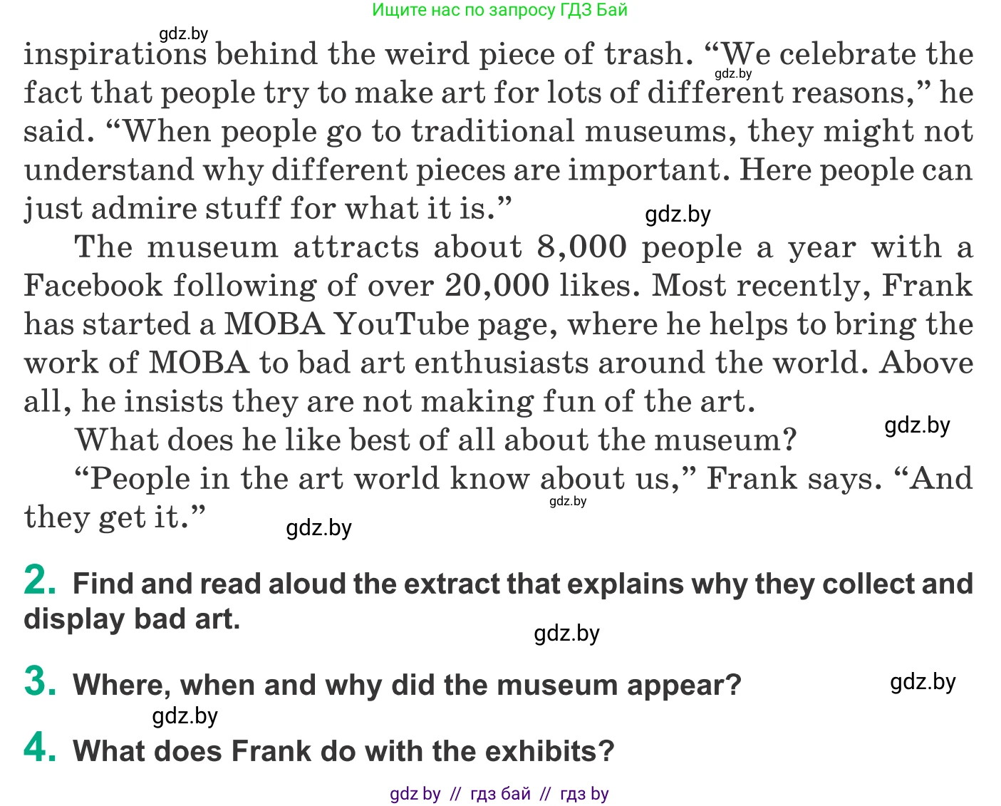 Английский язык (english), 9 класс Учебник (Student's book), авторы: Демченко Наталья Валентиновна, Юхнель Наталья Валентиновна, Романчук Вероника Романовна, Малиновская Елена Александровна, Севрюкова Татьяна Юрьевна, издательство Вышэйшая школа, Минск, 2022, белого цвета, Часть ( Part) 2, страница 172, Условие (продолжение 2)