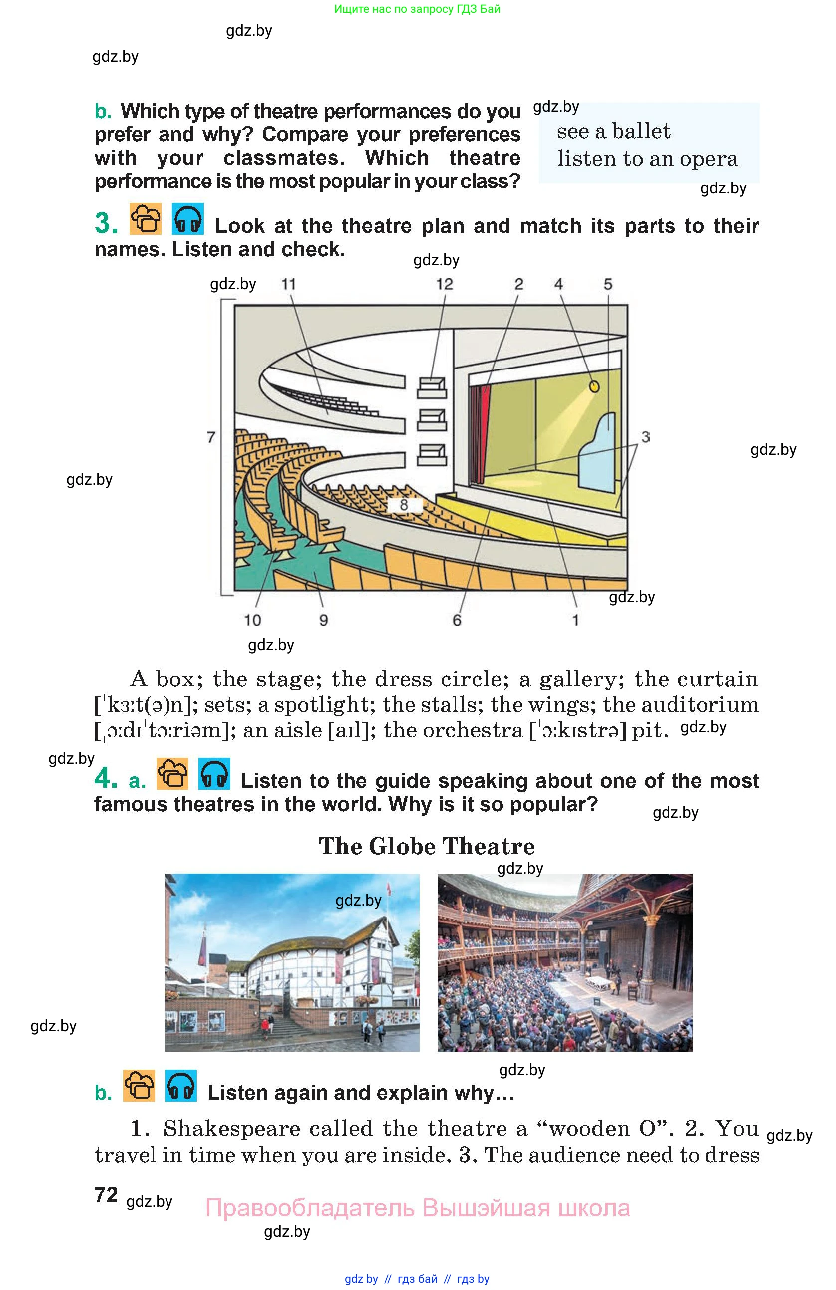 Английский язык (english), 9 класс Учебник (Student's book), авторы: Демченко Наталья Валентиновна, Юхнель Наталья Валентиновна, Романчук Вероника Романовна, Малиновская Елена Александровна, Севрюкова Татьяна Юрьевна, издательство Вышэйшая школа, Минск, 2022, белого цвета, Часть ( Part) 2, страница 72