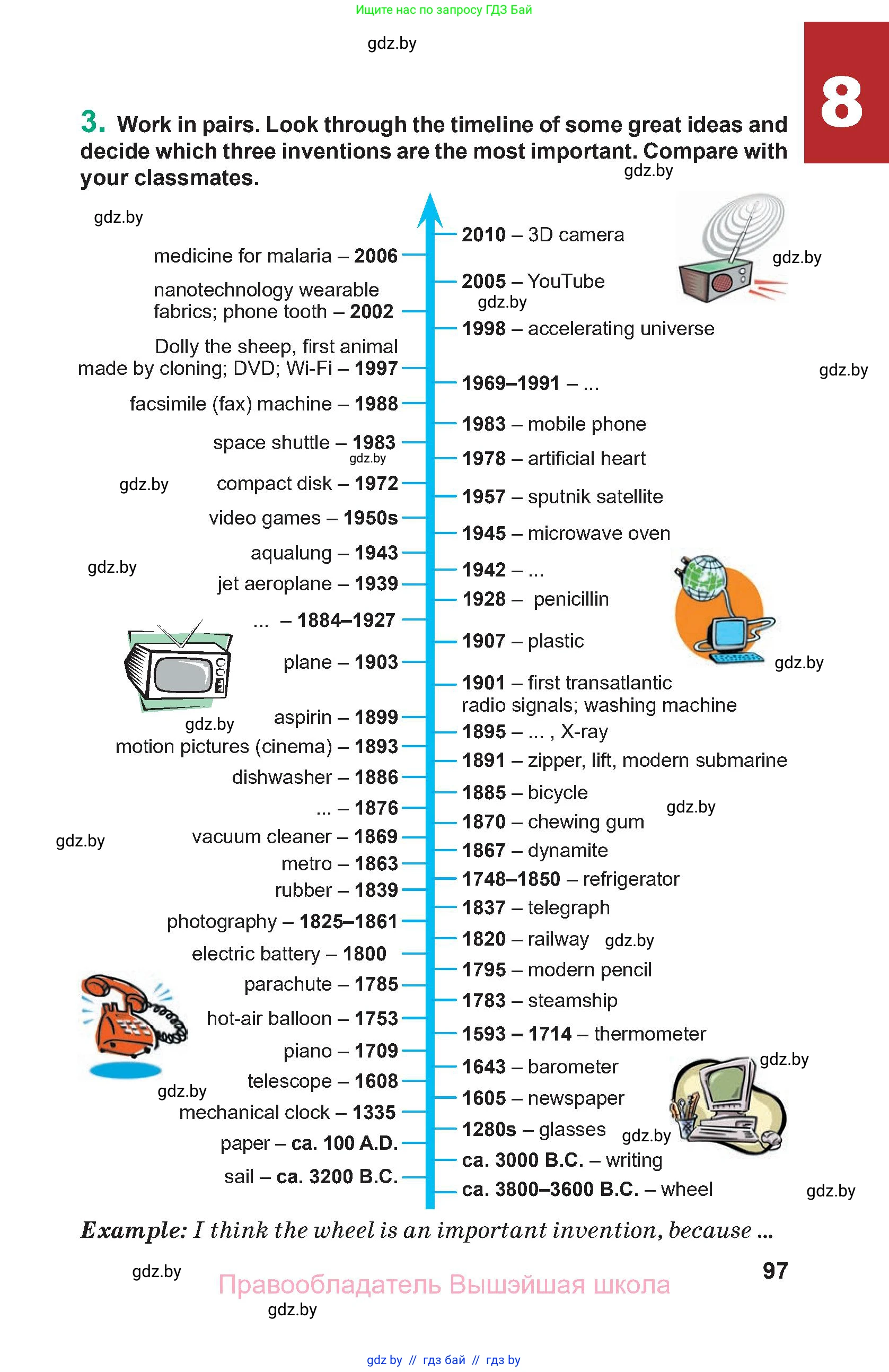 Английский язык (english), 9 класс Учебник (Student's book), авторы: Демченко Наталья Валентиновна, Юхнель Наталья Валентиновна, Романчук Вероника Романовна, Малиновская Елена Александровна, Севрюкова Татьяна Юрьевна, издательство Вышэйшая школа, Минск, 2022, белого цвета, Часть ( Part) 2, страница 97