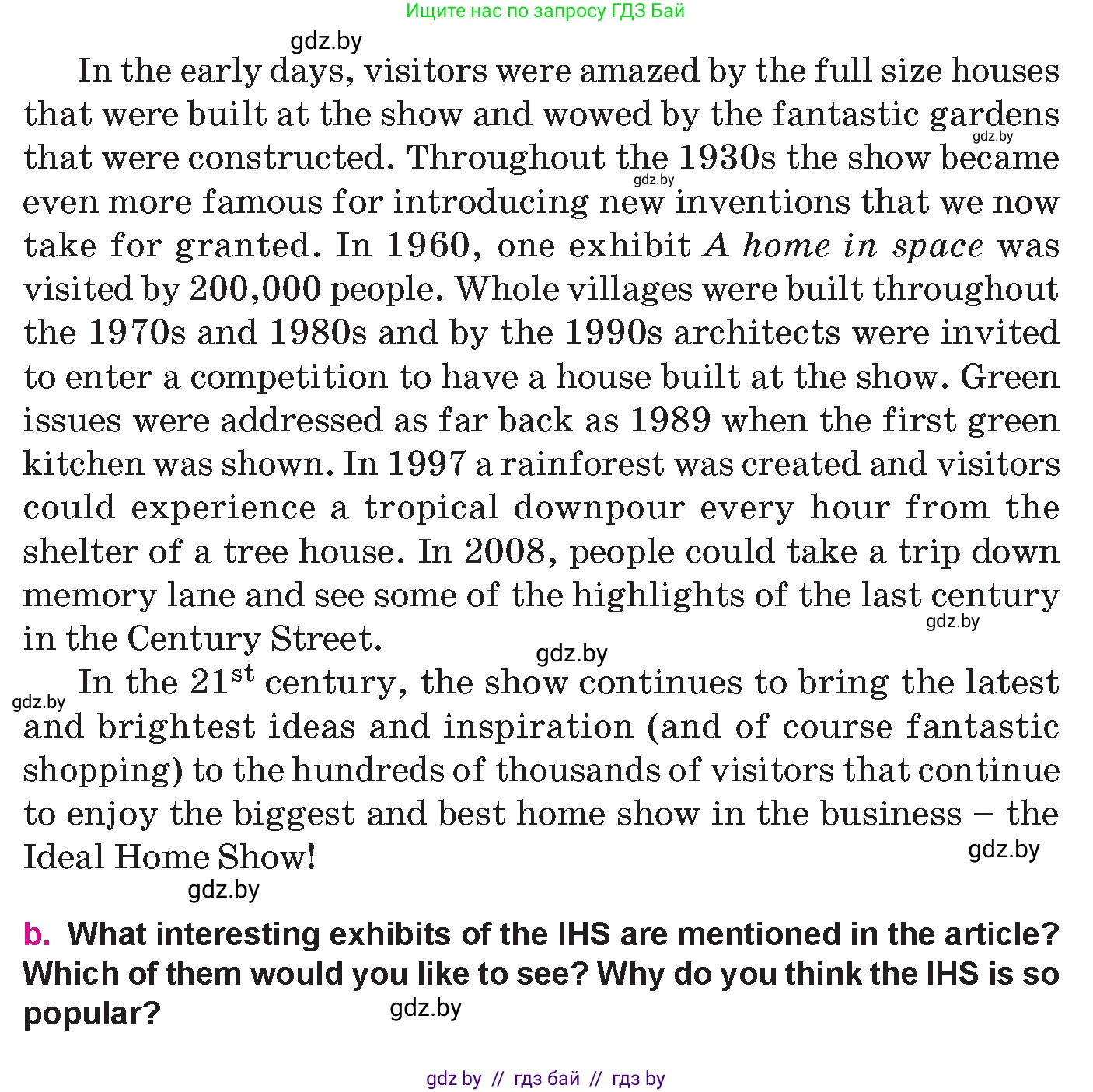 Английский язык (english), 10 класс Учебник (Student's book), авторы: Демченко Наталья Валентиновна, Юхнель Наталья Валентиновна, Севрюкова Татьяна Юрьевна, Бушуева Эдите Владиславовна, Лапицкая Людмила Михайловна (Lapitskaya Ludmila), издательство Вышэйшая школа, Минск, 2021, голубого цвета, Часть ( Part) 1, страница 35, номер 1, Условие (продолжение 2)