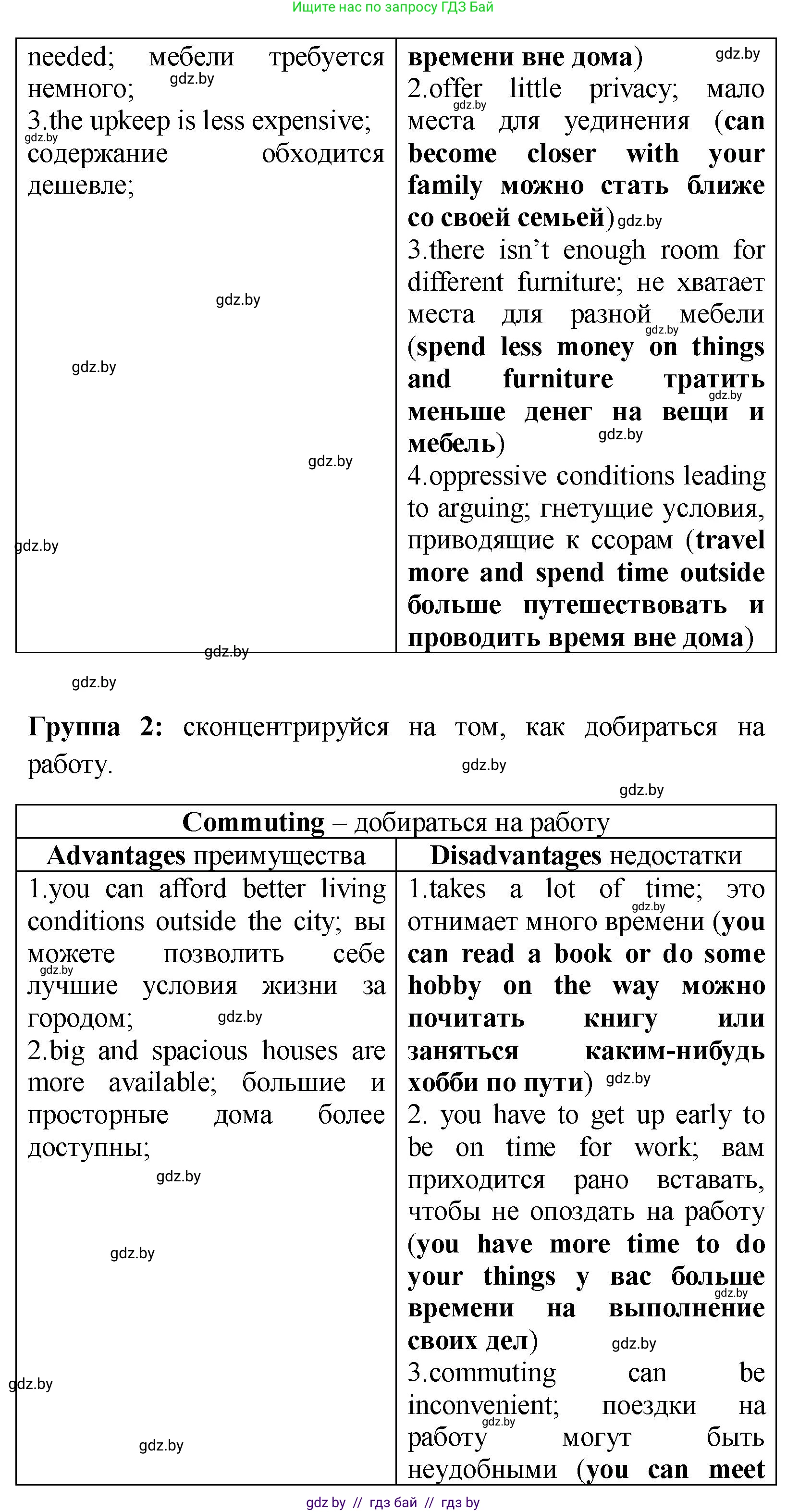 Английский язык (english), 10 класс Учебник (Student's book), авторы: Демченко Наталья Валентиновна, Юхнель Наталья Валентиновна, Севрюкова Татьяна Юрьевна, Бушуева Эдите Владиславовна, Лапицкая Людмила Михайловна (Lapitskaya Ludmila), издательство Вышэйшая школа, Минск, 2021, голубого цвета, Часть ( Part) 1, страница 20, номер 5, Решение (продолжение 2)