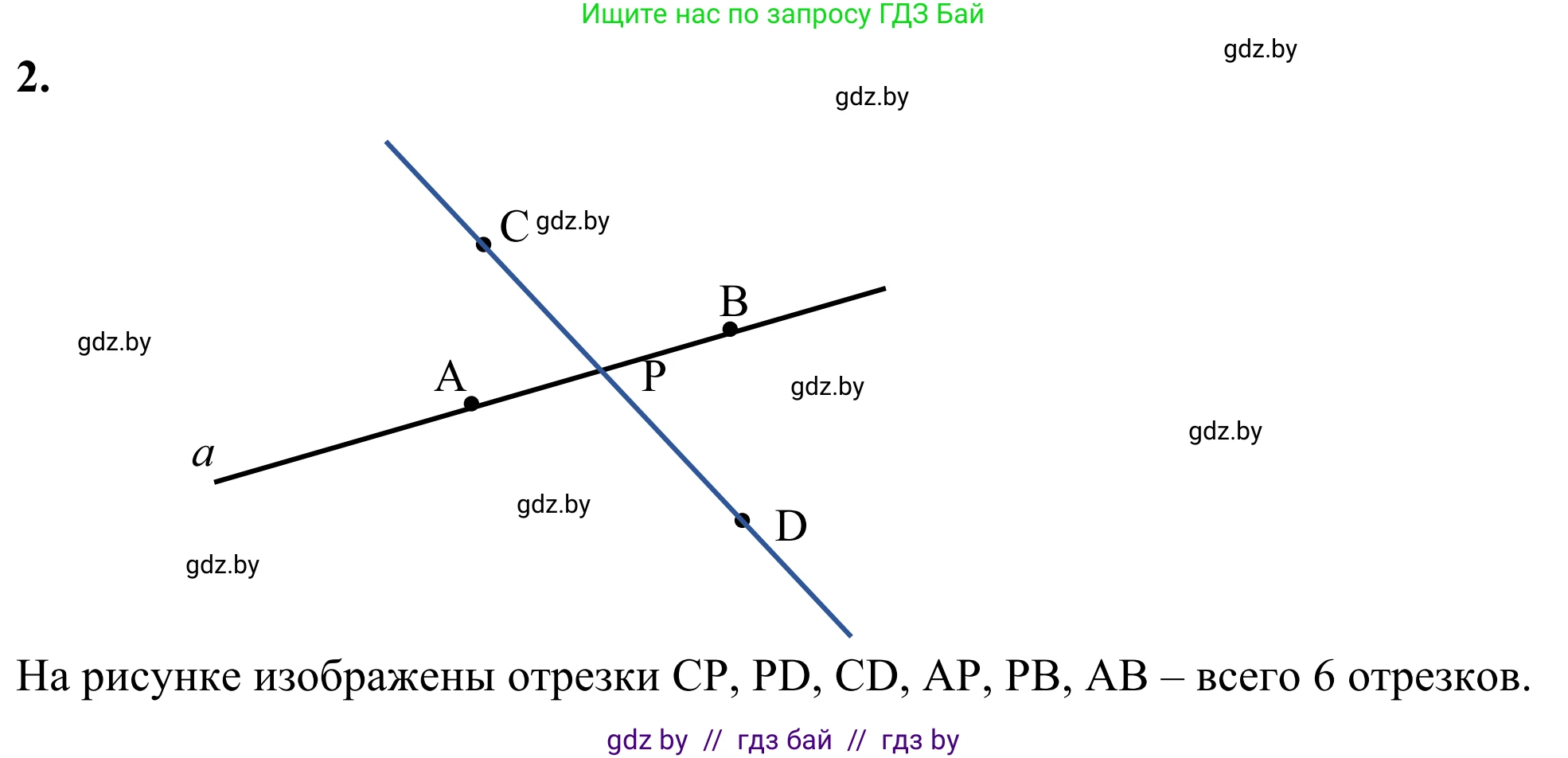 Геометрия, 7 класс Учебник, автор: Казаков Валерий Владимирович, издательство Народная асвета, Минск, 2022, бирюзового цвета, страница 17, номер 2, Решение 1