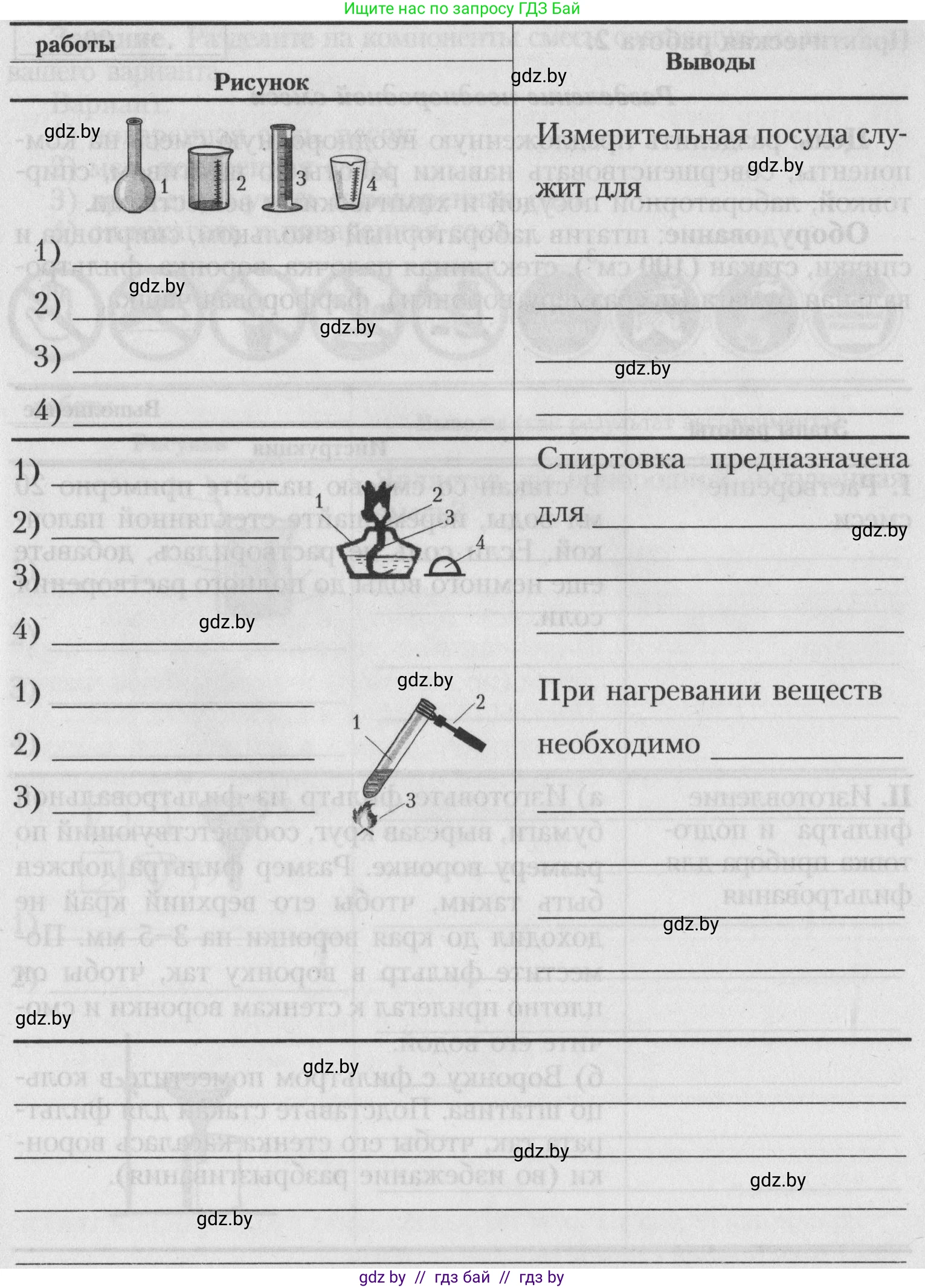 Химия, 7 класс Тетрадь для практических работ, автор: Борушко Ирина Ивановна, издательство Сэр-Вит, Минск, 2022, розового цвета, Часть 1, страница 5, Условие (продолжение 4)