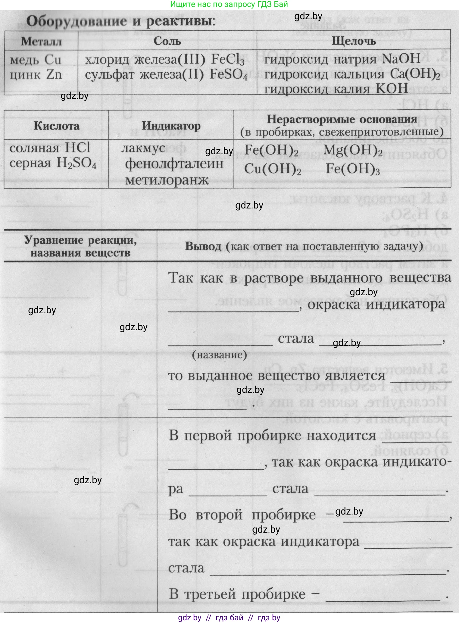 Химия, 7 класс Тетрадь для практических работ, автор: Борушко Ирина Ивановна, издательство Сэр-Вит, Минск, 2022, розового цвета, Часть 1, страница 30, номер 2, Условие (продолжение 2)
