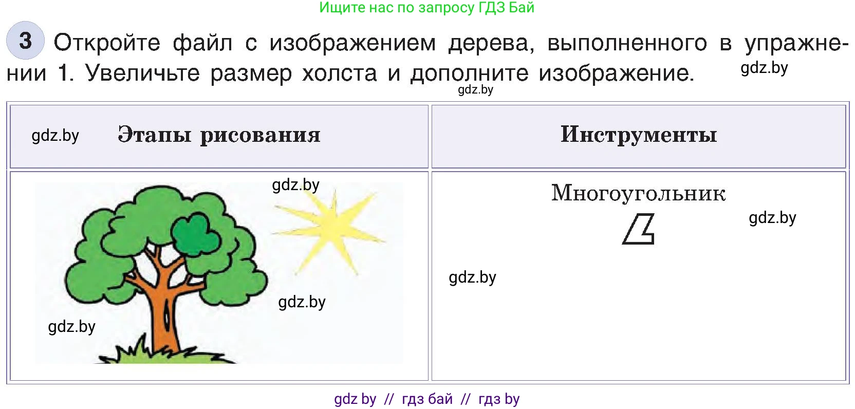 Информатика, 6 класс Учебник, авторы: Котов Владимир Михайлович, Макарова Нина Петровна, Лапо Анжелика Ивановна, Войтехович Елена Николаевна, издательство Народная асвета, Минск, 2024, бирюзового цвета, страница 48, номер 3, Условие