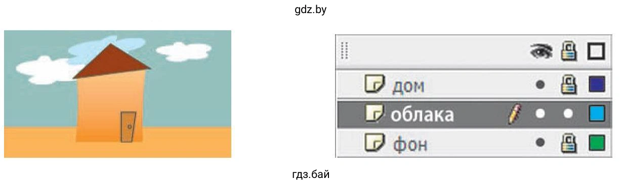 Создание слоя "облако"