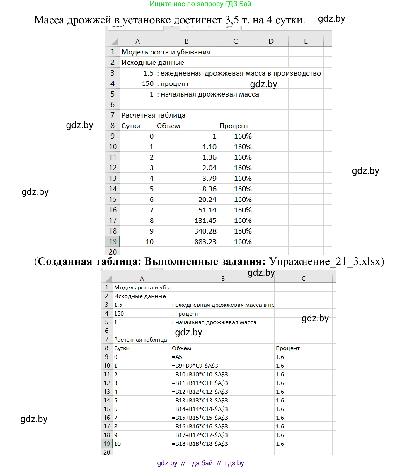 Информатика, 9 класс Учебник, авторы: Котов Владимир Михайлович, Лапо Анжелика Ивановна, Быкадоров Юрий Александрович, Войтехович Елена Николаевна, издательство Народная асвета, Минск, 2019, голубого цвета, страница 127, номер 3, Решение (продолжение 2)