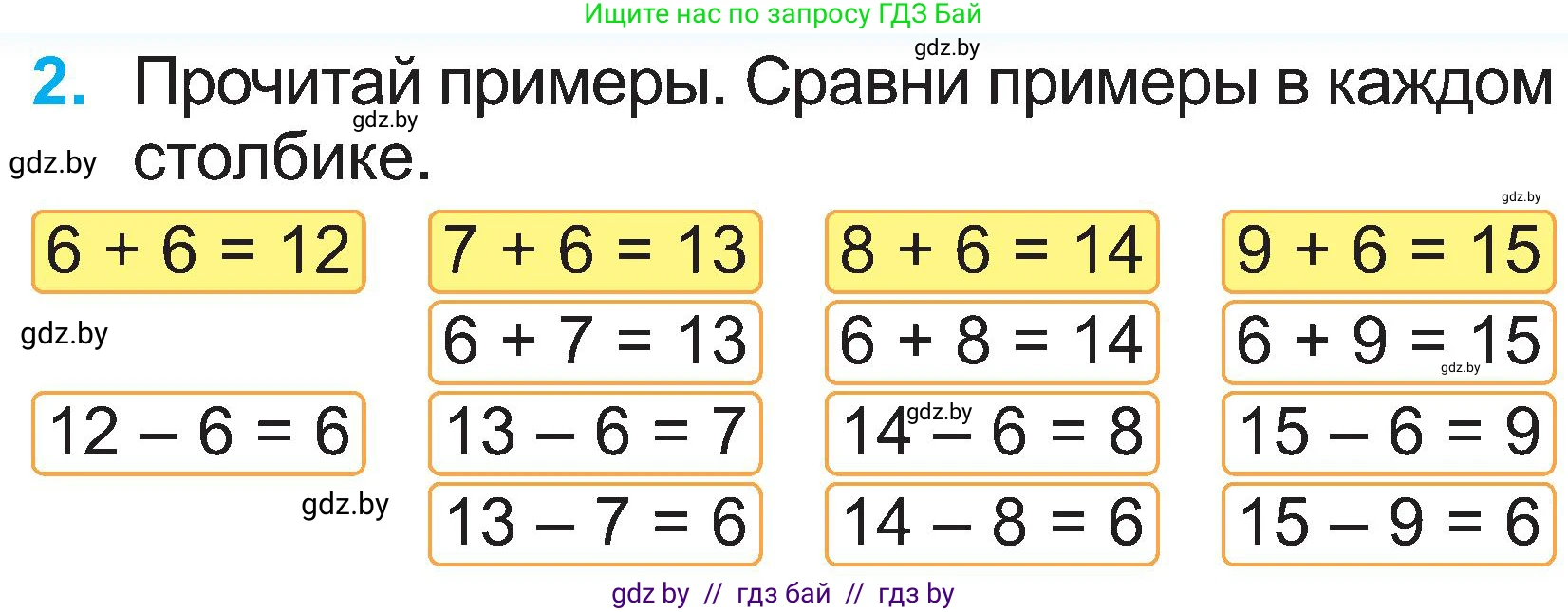Математика, 2 класс Учебник, авторы: Муравьева Галина Леонидовна, Урбан Мария Анатольевна, издательство Академия образования, Минск, 2025, сиреневого цвета, Часть 1, страница 53, номер 2, Условие 2025