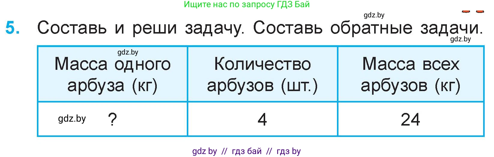 Математика, 3 класс Учебник, авторы: Муравьева Галина Леонидовна, Урбан Мария Анатольевна, издательство Национальный институт образования, Минск, 2021, оранжевого цвета, Часть 1, страница 31, номер 5, Условие