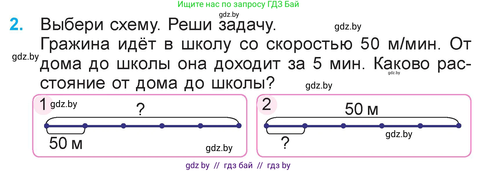 Математика, 3 класс Учебник, авторы: Муравьева Галина Леонидовна, Урбан Мария Анатольевна, издательство Национальный институт образования, Минск, 2021, оранжевого цвета, Часть 2, страница 50, номер 2, Условие
