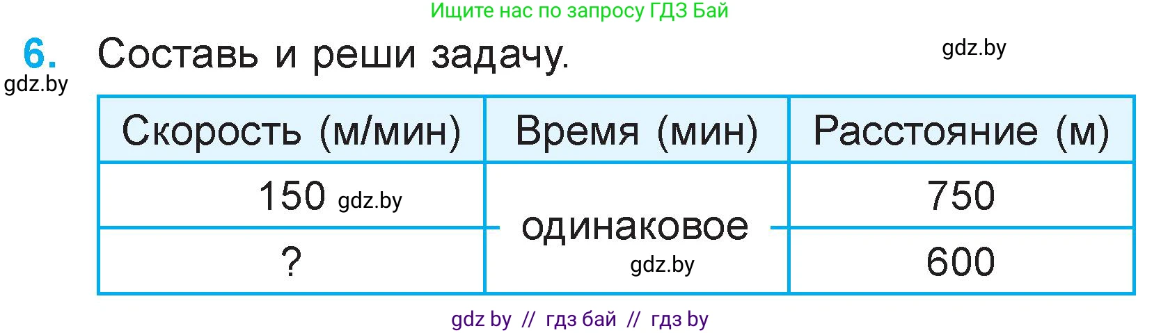 Математика, 3 класс Учебник, авторы: Муравьева Галина Леонидовна, Урбан Мария Анатольевна, издательство Национальный институт образования, Минск, 2021, оранжевого цвета, Часть 2, страница 73, номер 6, Условие