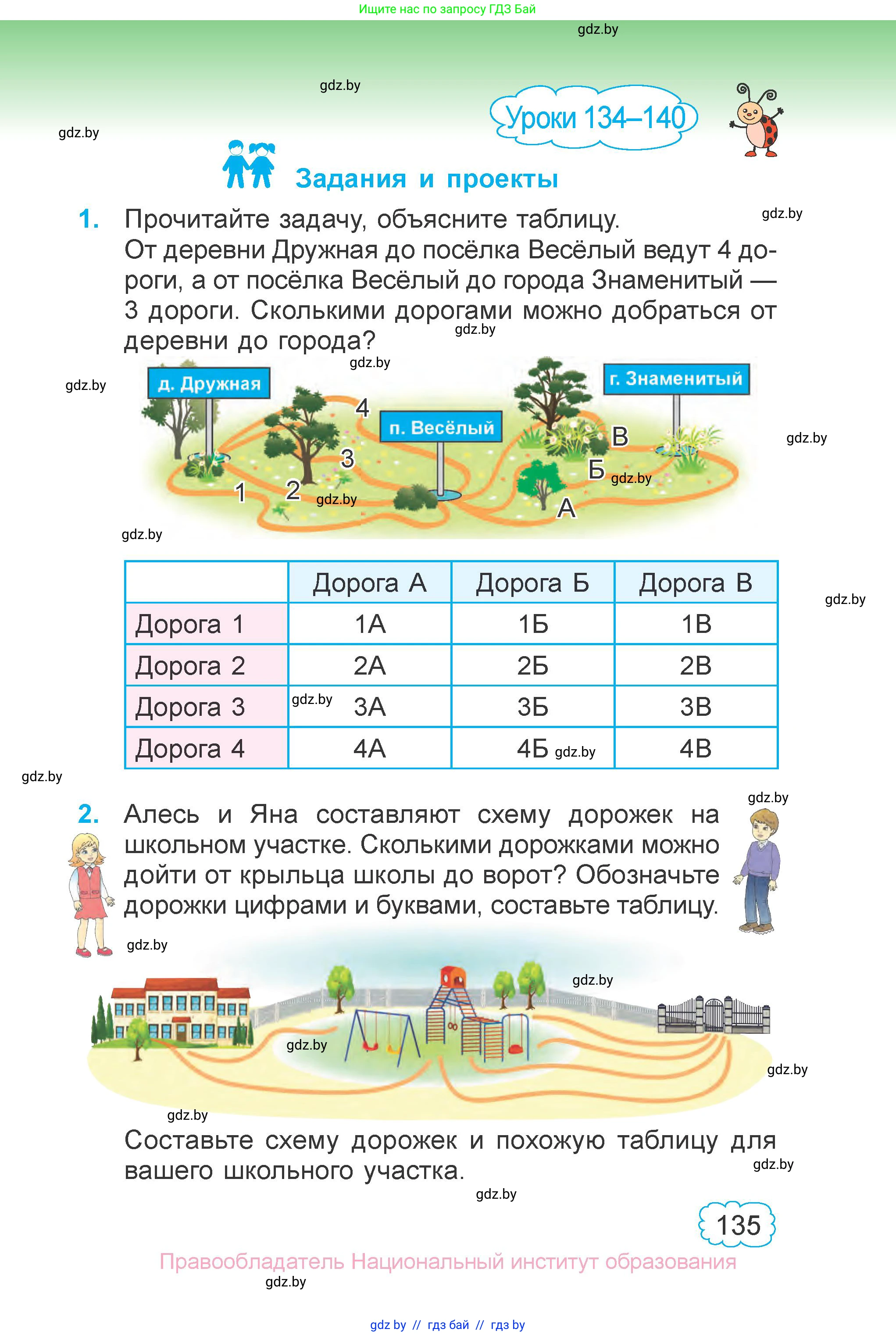 Математика, 3 класс Учебник, авторы: Муравьева Галина Леонидовна, Урбан Мария Анатольевна, издательство Национальный институт образования, Минск, 2021, оранжевого цвета, Часть 2, страница 135