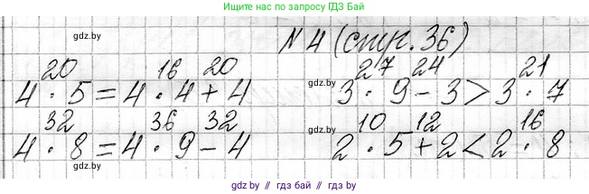 Математика, 3 класс Учебник, авторы: Муравьева Галина Леонидовна, Урбан Мария Анатольевна, издательство Национальный институт образования, Минск, 2021, оранжевого цвета, Часть 1, страница 36, номер 4, Решение 2