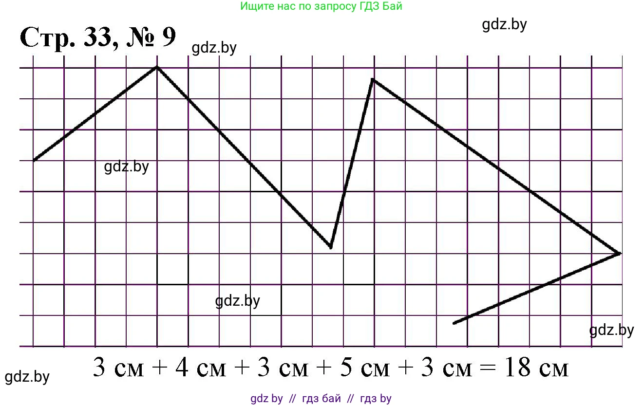Математика, 3 класс Учебник, авторы: Муравьева Галина Леонидовна, Урбан Мария Анатольевна, издательство Национальный институт образования, Минск, 2021, оранжевого цвета, Часть 1, страница 33, номер 9, Решение 3