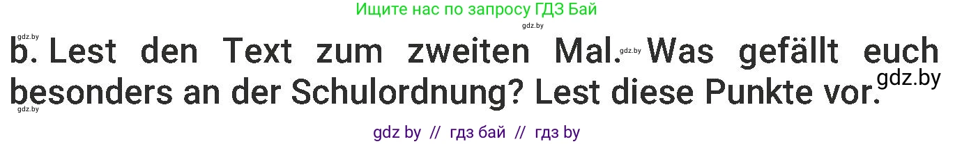 Немецкий язык (Deutsch), 6 класс Учебник (Schülerbuch), авторы: Будько Антонина Филипповна (Budjko Antonina), Урбанович Инна Ювинальевна (Urbanowitsch Ina), издательство Вышэйшая школа, Минск, 2020, бежевого цвета, страница 42, номер b, Условие