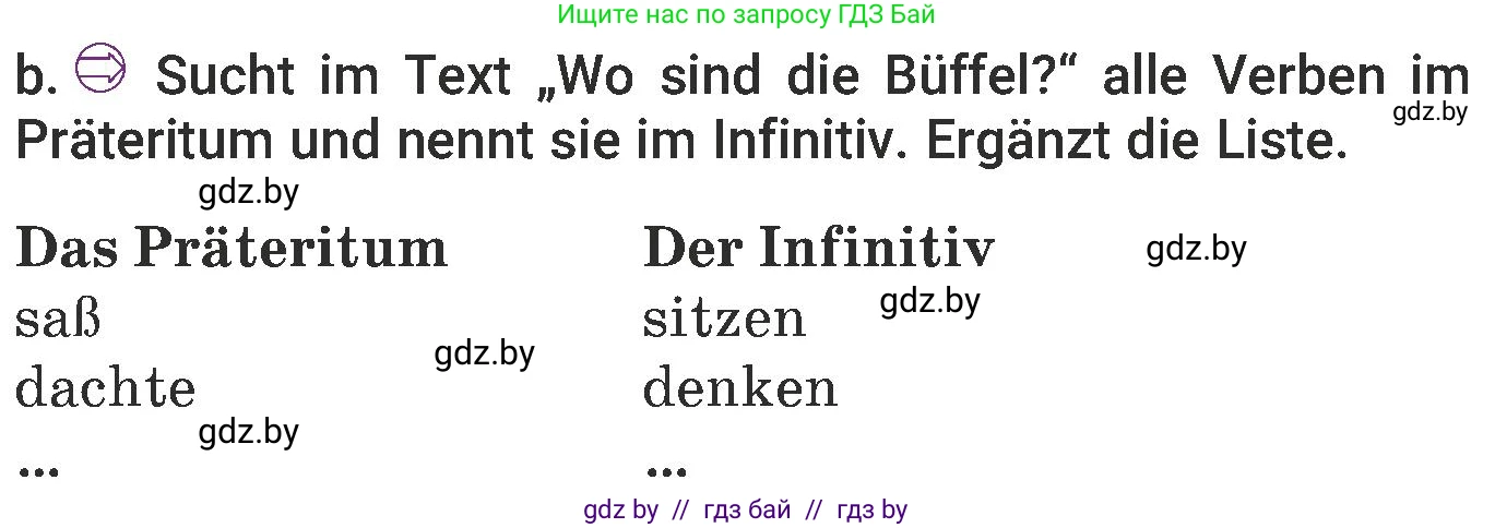 Немецкий язык (Deutsch), 6 класс Учебник (Schülerbuch), авторы: Будько Антонина Филипповна (Budjko Antonina), Урбанович Инна Ювинальевна (Urbanowitsch Ina), издательство Вышэйшая школа, Минск, 2020, бежевого цвета, страница 80, номер b, Условие