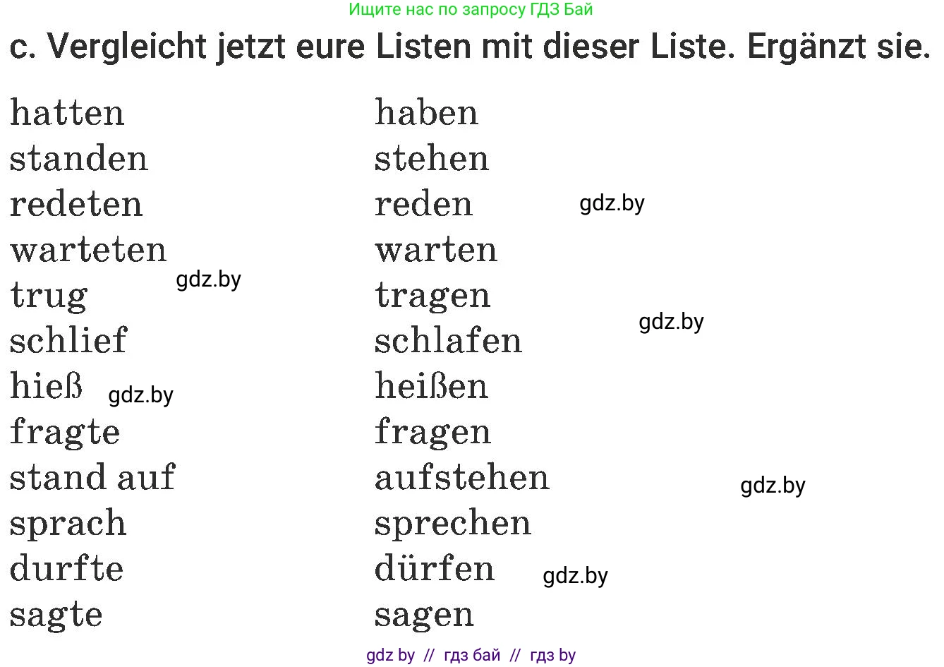 Немецкий язык (Deutsch), 6 класс Учебник (Schülerbuch), авторы: Будько Антонина Филипповна (Budjko Antonina), Урбанович Инна Ювинальевна (Urbanowitsch Ina), издательство Вышэйшая школа, Минск, 2020, бежевого цвета, страница 80, номер c, Условие