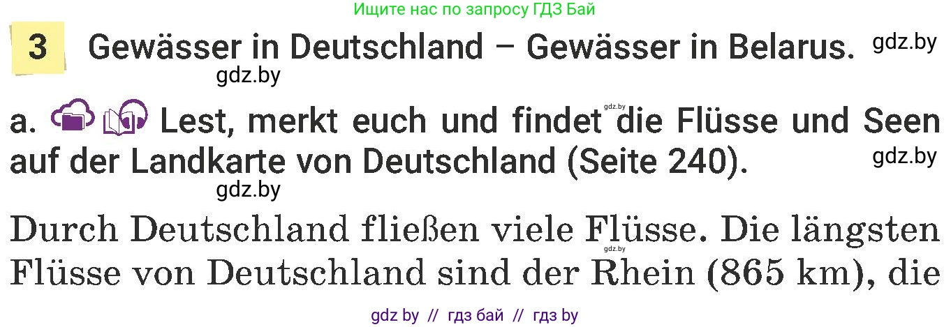 Немецкий язык (Deutsch), 6 класс Учебник (Schülerbuch), авторы: Будько Антонина Филипповна (Budjko Antonina), Урбанович Инна Ювинальевна (Urbanowitsch Ina), издательство Вышэйшая школа, Минск, 2020, бежевого цвета, страница 242, номер a, Условие
