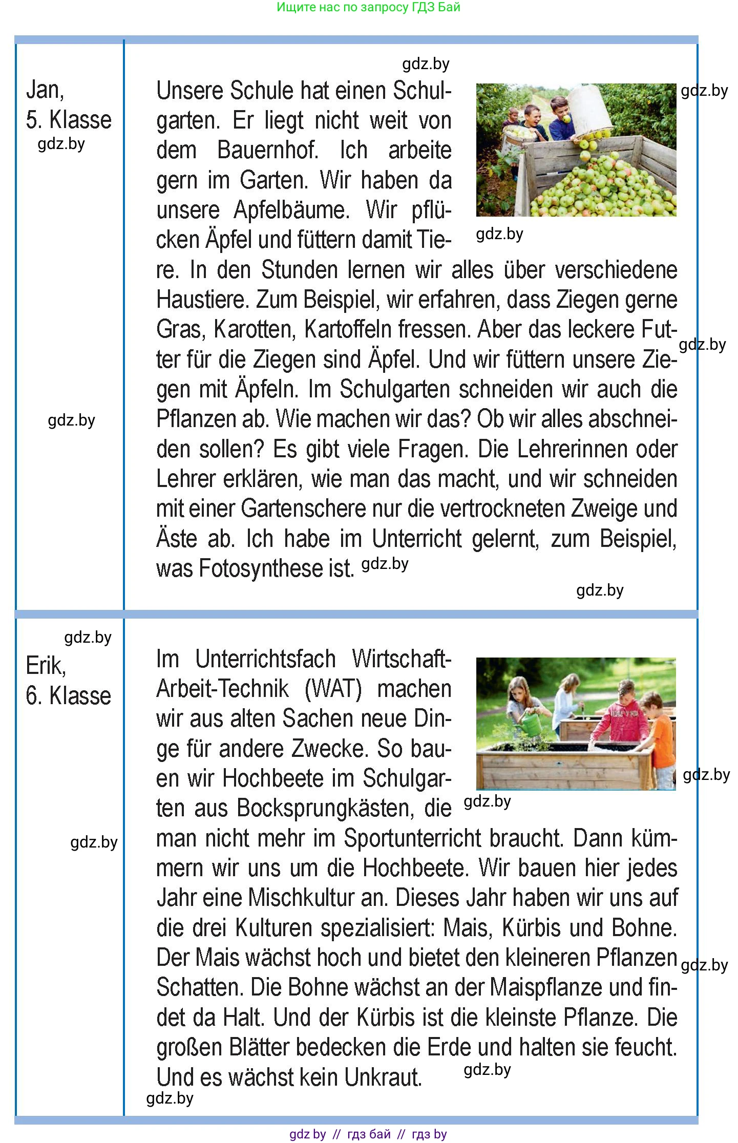 Немецкий язык (Deutsch), 7 класс Учебник (Schülerbuch), авторы: Будько Антонина Филипповна (Budjko Antonina), Урбанович Инна Ювинальевна (Urbanowitsch Ina), издательство Вышэйшая школа, Минск, 2021, страница 161, номер 6, Условие (продолжение 2)