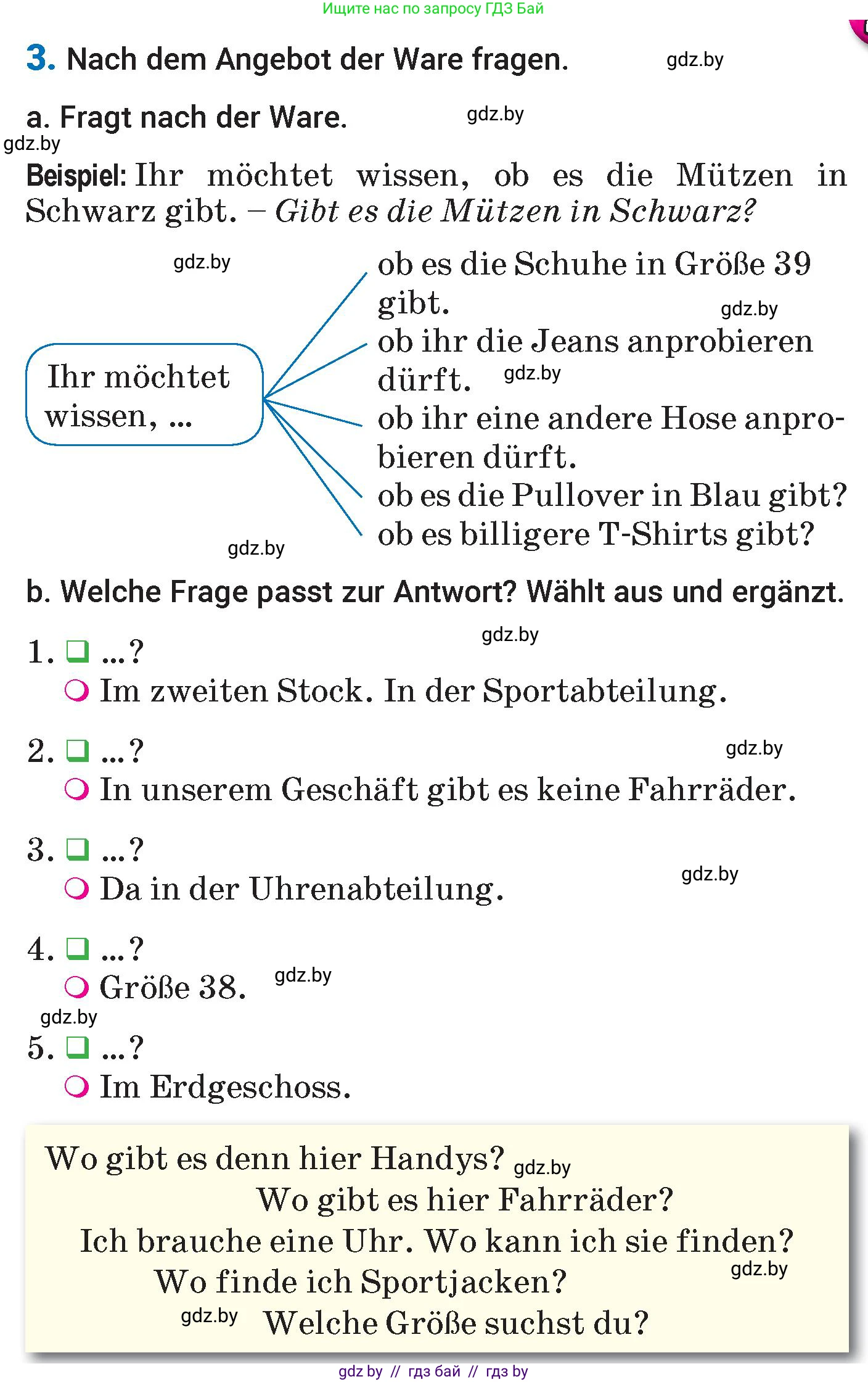 Немецкий язык (Deutsch), 7 класс Учебник (Schülerbuch), авторы: Будько Антонина Филипповна (Budjko Antonina), Урбанович Инна Ювинальевна (Urbanowitsch Ina), издательство Вышэйшая школа, Минск, 2021, страница 207, номер 3, Условие