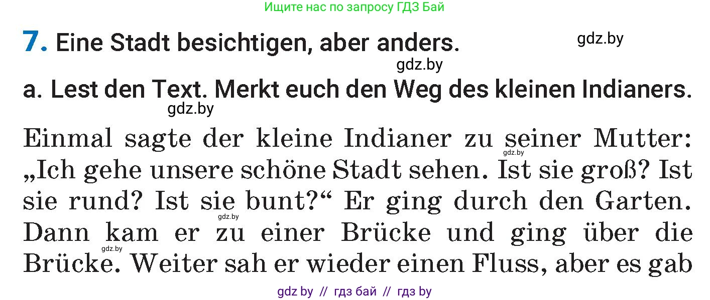 Немецкий язык (Deutsch), 7 класс Учебник (Schülerbuch), авторы: Будько Антонина Филипповна (Budjko Antonina), Урбанович Инна Ювинальевна (Urbanowitsch Ina), издательство Вышэйшая школа, Минск, 2021, страница 228, номер 7, Условие