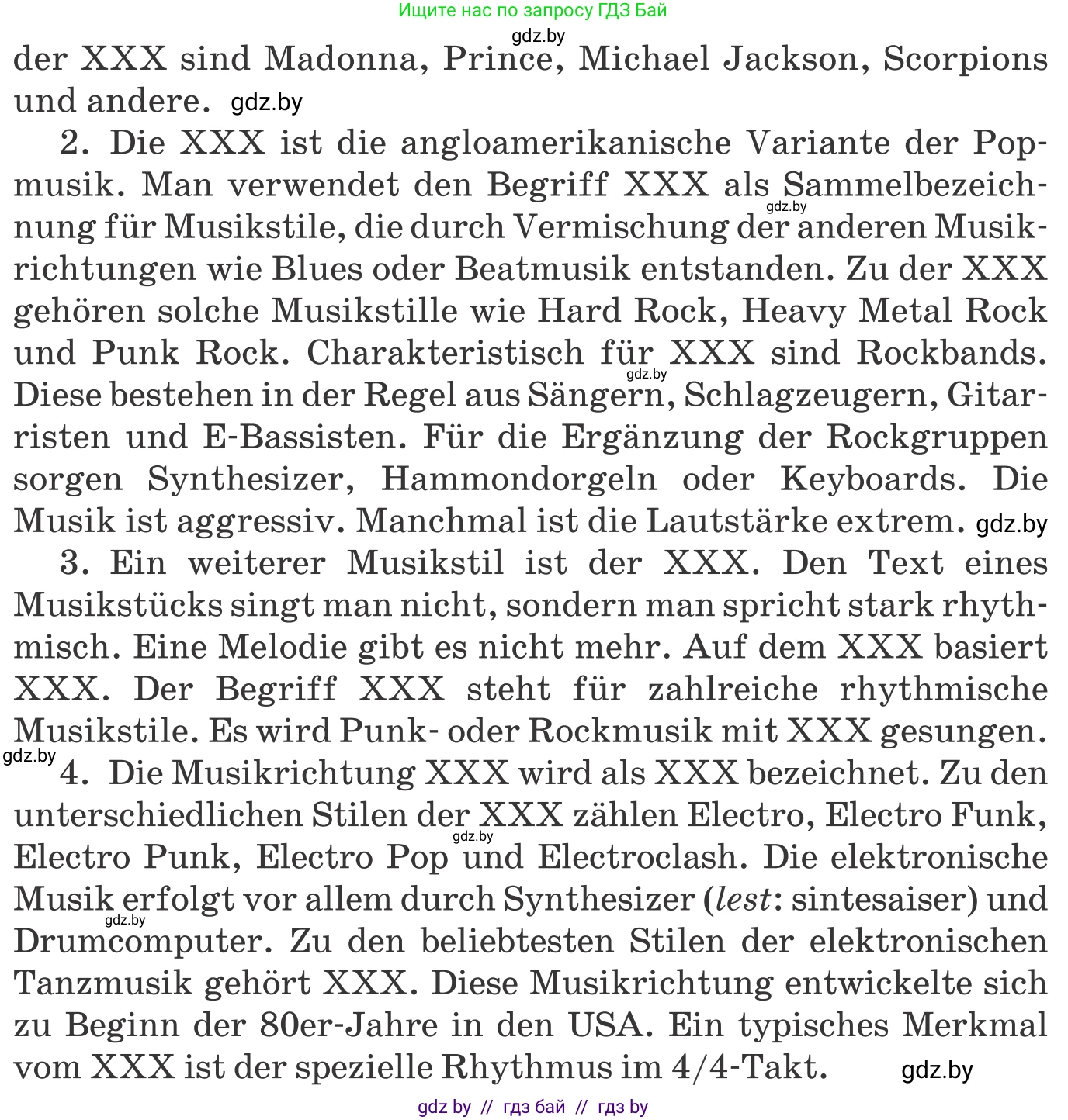 Немецкий язык (Deutsch), 8 класс Учебник (Schülerbuch), авторы: Будько Антонина Филипповна (Budjko Antonina), Урбанович Инна Ювинальевна (Urbanowitsch Ina), издательство Вышэйшая школа, Минск, 2018, страница 74, номер 2b, Условие (продолжение 2)