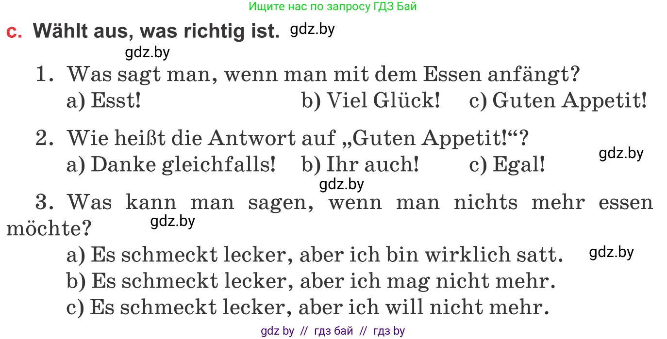 Немецкий язык (Deutsch), 8 класс Учебник (Schülerbuch), авторы: Будько Антонина Филипповна (Budjko Antonina), Урбанович Инна Ювинальевна (Urbanowitsch Ina), издательство Вышэйшая школа, Минск, 2018, страница 240, номер 2c, Условие