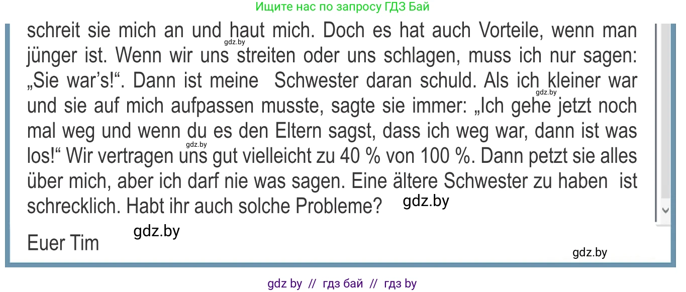 Немецкий язык (Deutsch), 9 класс Учебник (Schülerbuch), авторы: Будько Антонина Филипповна (Budjko Antonina), Урбанович Инна Ювинальевна (Urbanowitsch Ina), издательство Вышэйшая школа, Минск, 2018, серого цвета, страница 76, номер 3c, Условие (продолжение 2)