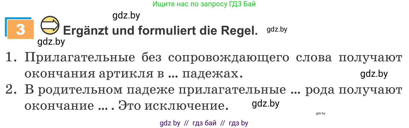Немецкий язык (Deutsch), 9 класс Учебник (Schülerbuch), авторы: Будько Антонина Филипповна (Budjko Antonina), Урбанович Инна Ювинальевна (Urbanowitsch Ina), издательство Вышэйшая школа, Минск, 2018, серого цвета, страница 125, номер 3, Условие
