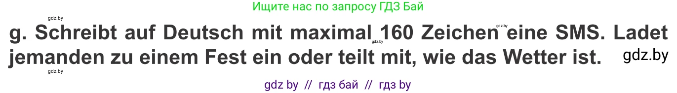 Немецкий язык (Deutsch), 9 класс Учебник (Schülerbuch), авторы: Будько Антонина Филипповна (Budjko Antonina), Урбанович Инна Ювинальевна (Urbanowitsch Ina), издательство Вышэйшая школа, Минск, 2018, серого цвета, страница 206, номер 2g, Условие