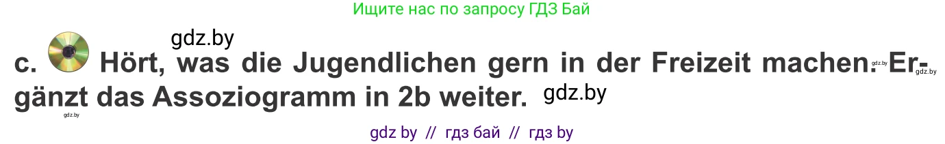 Немецкий язык (Deutsch), 9 класс Учебник (Schülerbuch), авторы: Будько Антонина Филипповна (Budjko Antonina), Урбанович Инна Ювинальевна (Urbanowitsch Ina), издательство Вышэйшая школа, Минск, 2018, серого цвета, страница 252, номер 2c, Условие