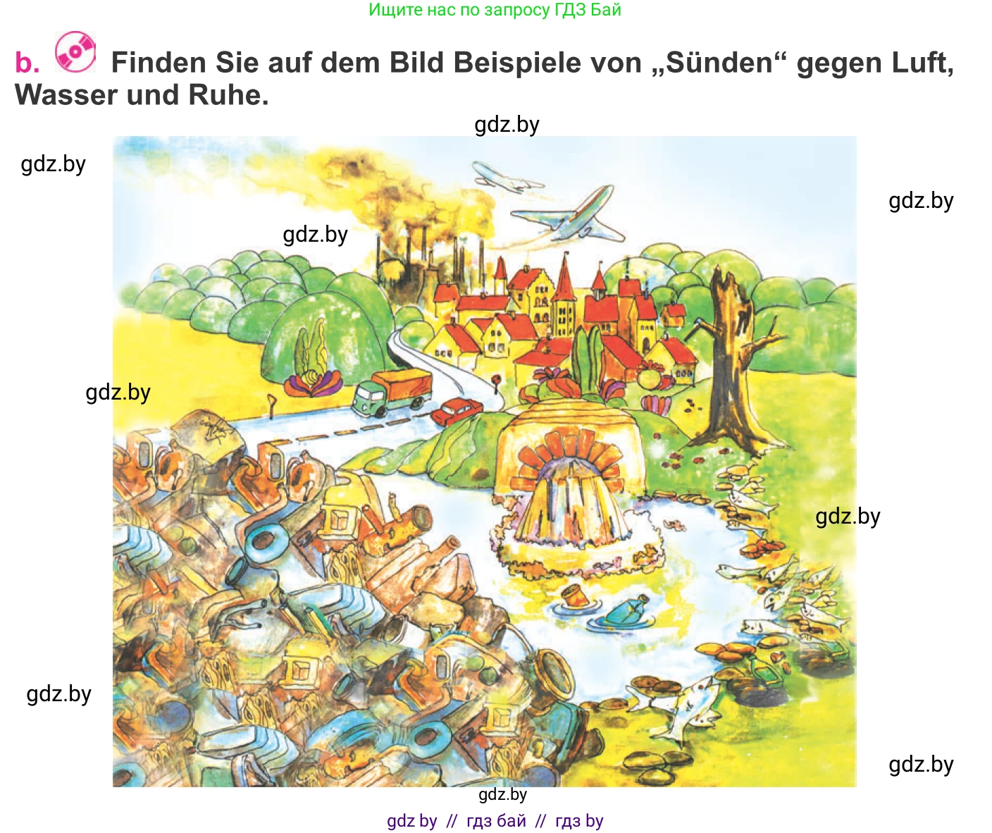 Немецкий язык (Deutsch), 11 класс Учебник (Schülerbuch), авторы: Будько Антонина Филипповна (Budjko Antonina), Урбанович Инна Ювинальевна (Urbanowitsch Ina), издательство Вышэйшая школа, Минск, 2019, бирюзового цвета, страница 167, номер 2b, Условие