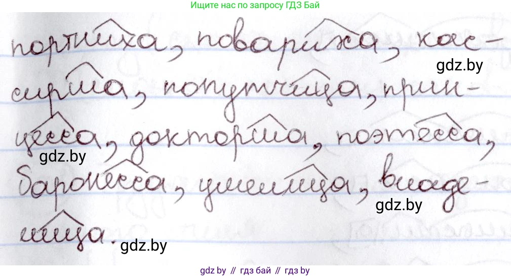Русский язык, 6 класс Учебник, авторы: Мурина Лариса Александровна, Игнатович Татьяна Владимировна, Жадейко Жанна Фёдоровна, издательство Национальный институт образования, Минск, 2020, страница 141, номер 295, Решение 2 (продолжение 2)