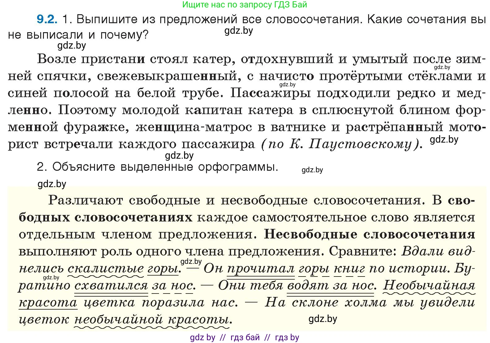 Русский язык, 11 класс Учебник, авторы: Долбик Елена Евгеньевна, Литвинко Франя Михайловна, Мурина Лариса Александровна, Шиманович Т В, Таяновская И В, Орловская О Я, издательство Национальный институт образования, Минск, 2021, страница 51, номер 9.2, Условие