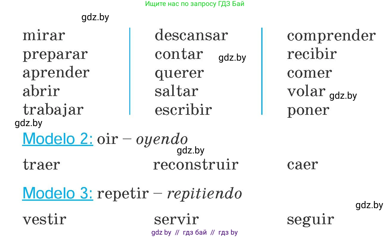 Испанский язык, 6 класс Учебник, автор: Гриневич Елена Карловна, издательство Вышэйшая школа, Минск, 2016, зелёного цвета, страница 111, номер 4, Условие (продолжение 2)